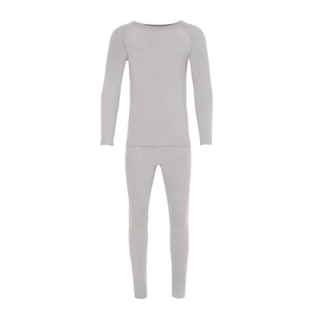 Male thermal underwear (longshit, pants) was launched, gray color, size 52-7