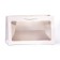 Gift package with a window, white, 50 x 30 x 25 cm