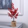 LED bush "Berries" 35 cm, 30 LED, AAX3 batteries (not included), glow warm white