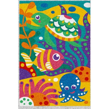 Sanding fresco "sea inhabitants"-2