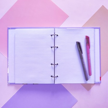 Notebook on rings, 160 sheets in the cage "Chocolate Mood", hard cover, glossy lamination, with a change of block-3