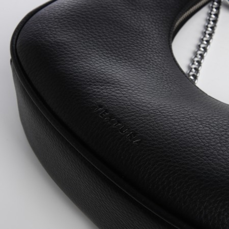 Bag Women's Sobo on the zipper Textura, average size, color black-4