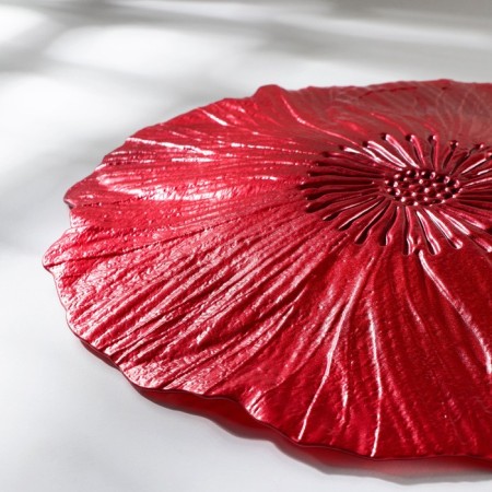 MAKI dish, D = 28 cm, red color-2