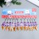 PVC keychain "Unicorn in the rye of ice cream" Soft 7x4.5 cm