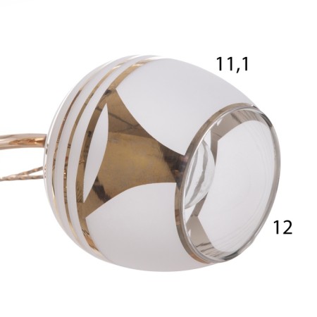 Buffy chandelier 2x40W E27 Gold Model: 2751100-6
