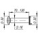 Glazer DVZ4, 16*200*70x130 (Optics plastic, viewing angle 200) CP, chromium color