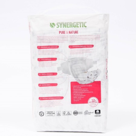 Synergetic Pure & Natur diapers breathing ultra -thin, size 2 mini, 50 pcs.-1
