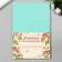 Foamiran "neon shine - turquoise" 2 mm format A4 (set of 5 sheets)
