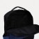 Set of men's backpack on a zipper with USB, external pocket, cosmetic bag, bag, blue color