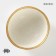 Porcelain salad magistro poursephona, 1 l, d = 17.5 cm, beige color