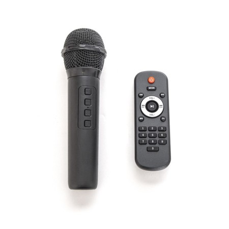 Portable karaoke system B52 Party Maker, 60W, FM, AUX, USB, BT, 3600 mAh, subv., Black-5