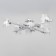 Ceiling CITILUX CULCH “VIRTA” CL139280, 86x86x1.5 cm, 8x60W, E14, gray color gray