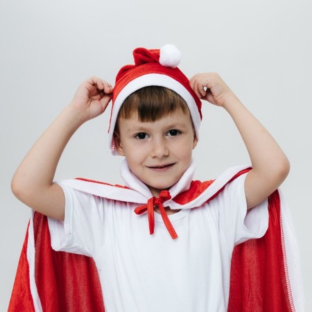 Carnival set "New Year's miracle": cape and cap-4