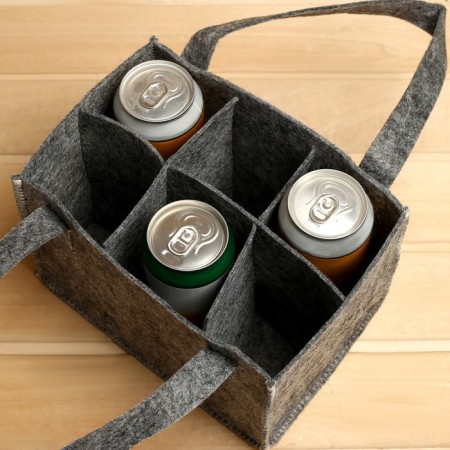 Carriage for cans 6 compartments-1