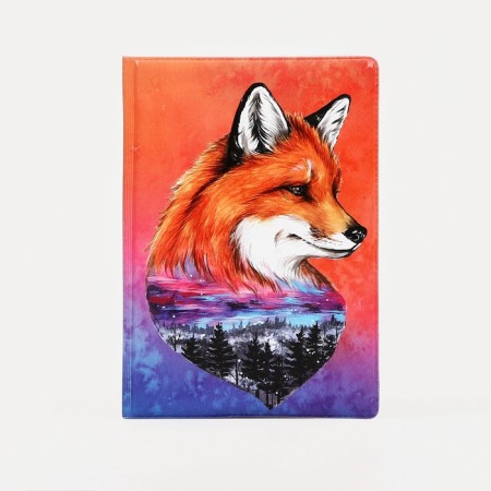 Passport cover, orange color