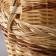 Basket "Autumn", 44 × 35 × 25/42 cm, manual weaving, willow