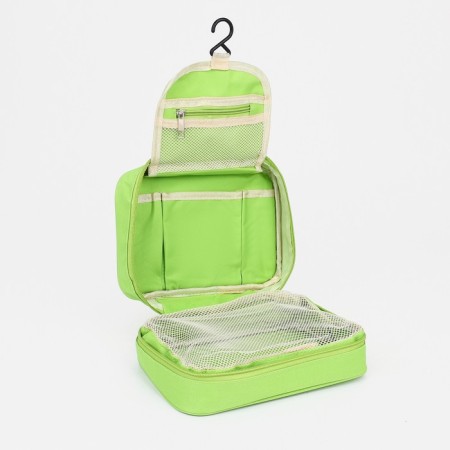 Cosmetic mester with a lightning, with hook, green color-2