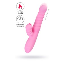 Jos Lixy vibrator, with the up & Down function, silicone, pink color, 23 cm