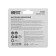 A set of balls Fit 36482, enhanced steel with diamond spraying, pin 6 mm, 6 pcs.