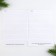 New Year. Notepad with A5 predictions, 12 sheets of "marble"