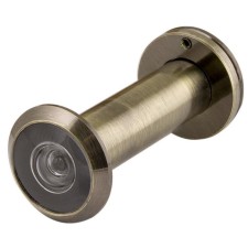 Глазок DVZ3, 16*200*50x90 (оптика пластик, угол обзора 200) AB, цвет бронза