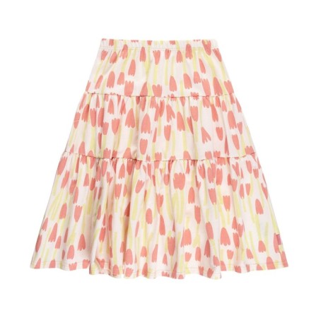 Skirt, height 110 cm, milk color-1