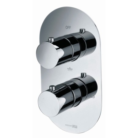 Bath mixer Wasserkraft Berkel 4844 Thermo, two -welfare, thermostat, chrome