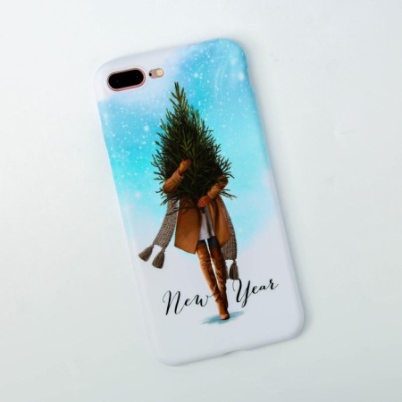 Case for the phone "New Year", on the iPhone 7.8 Plus-1