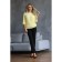 Female jumper, size 50, yellow color