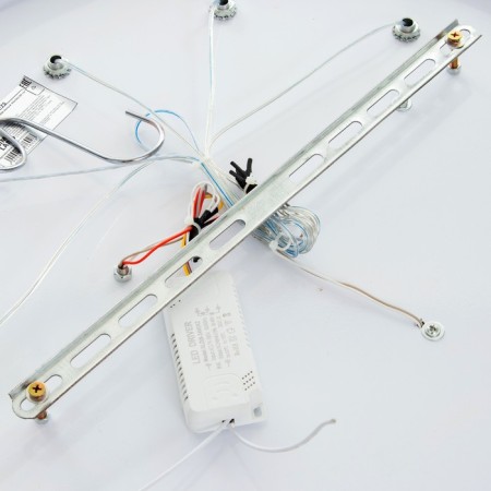 Steel chandelier LED 44W 4000k white 50x50x30 cm Bayerlux-7