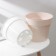 Kashpo for flowers with an insert "Porto", 6 l, pearl color