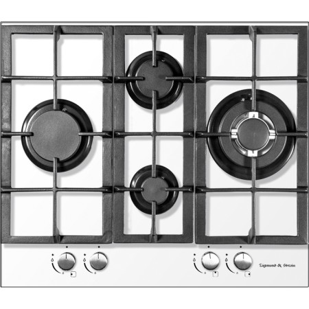 Zigmund & Shtain Mn 114.61 w, gas, 4 burners, white