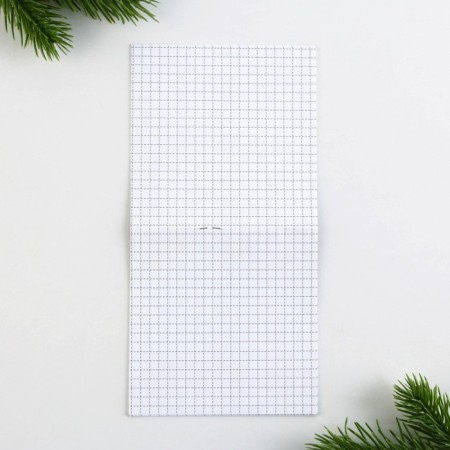 New Year. Notepad 10x10, 16 sheets of Mix "Fluffs"-1
