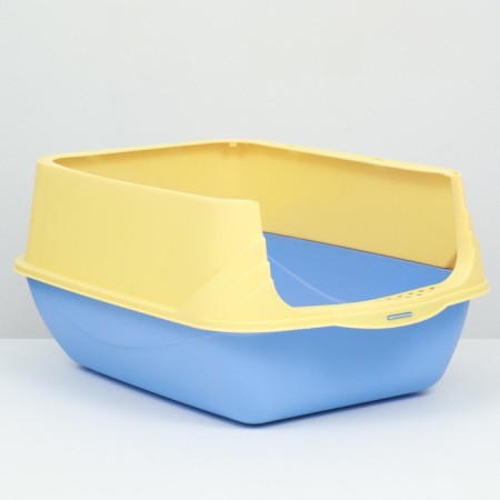 Domik toilet 36 x 37 x 51 cm, blue-yellow-3
