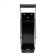 A press for the disposal of aluminum cans and plastic bottles, 32.5 x 8.7 x 24.7, black