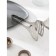 Pisces "cook", silver color
