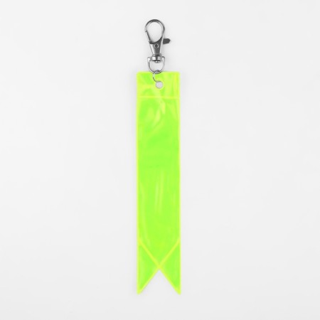 The reflective element "Flag", 15 × 3 cm, yellow/orange color-2