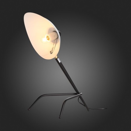 ST LUCE bedside lamp. SL305.404.01. SPRUZZO. 1x60 W, E27, 38x30x53 cm, black color-10