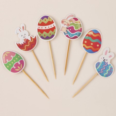 Skewers "Easter traditions", set of 6 pcs.-1