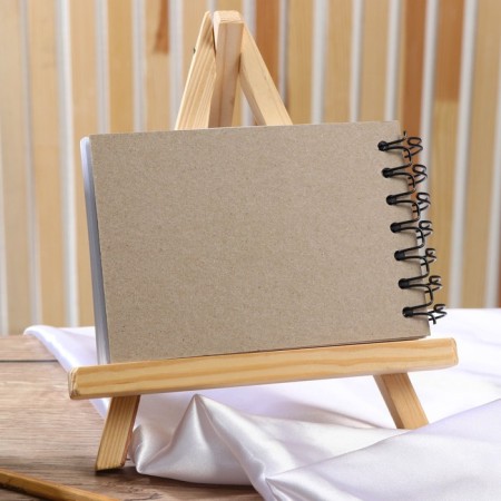Sketchbook A6, 60 sheets of 190 g/m2 "Gray"-5