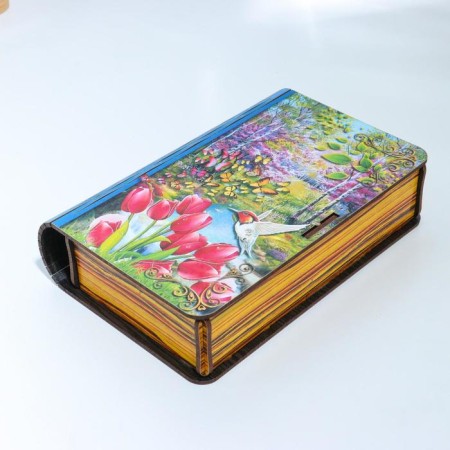Casket Book "Spring", 20x13x5 cm