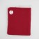 Flice flap, one -sided, 50 × 50 cm, 190 g/m, color red No. 1