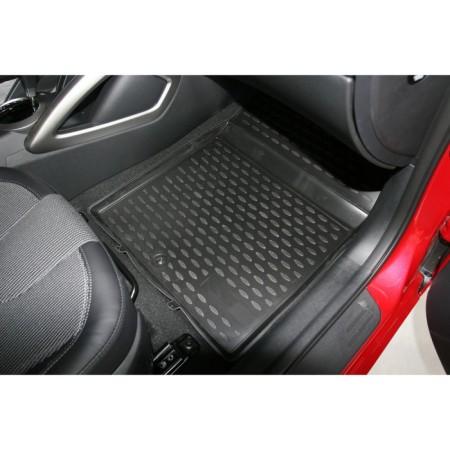 Rugs in the salon Hyundai Veloster, 2012-2016 4 pcs. (polyurethane)-1