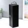 Casket wood, leatherette for a bottle "smooth leather" 3 objects 35x11x12 cm