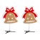 Carnival clamp "bell", set 2 pcs., Types mix