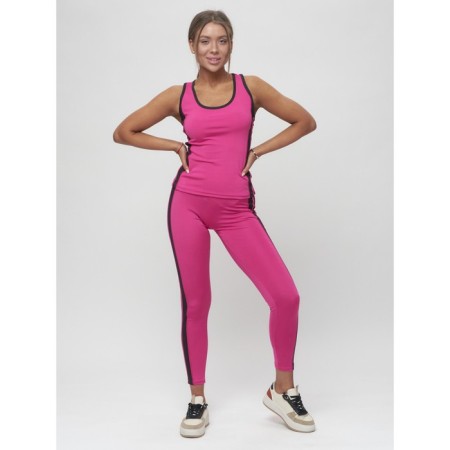 Fitness suit women, size 46-48, pink color-6