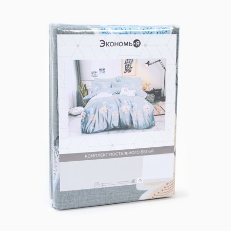 Bed linen 2 joint venture and I "Flower Mood" 173*215cm, 175*214cm, 50*70cm-2pcs, 60g/m2, microfiber-4