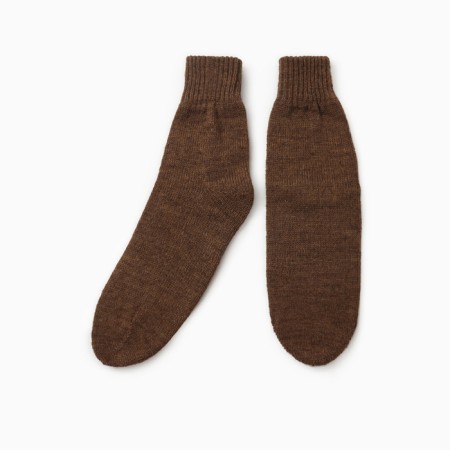 Male socks, brown color, rr 25-27