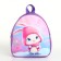 Baby backpack on lightning, "chosen", lilac color
