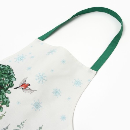New Year. Set of gift "Ethel" New Year's forest, apron, grabbing-3